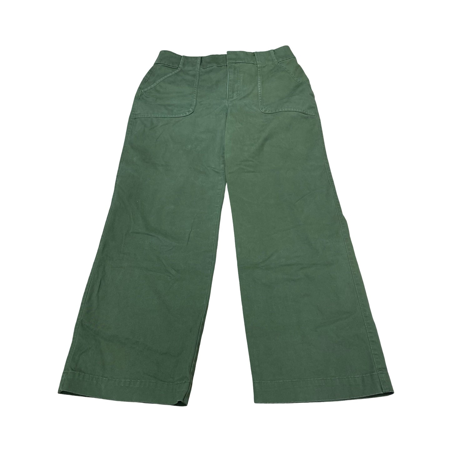 Pants Wide Leg By Loft In Green, Size:8