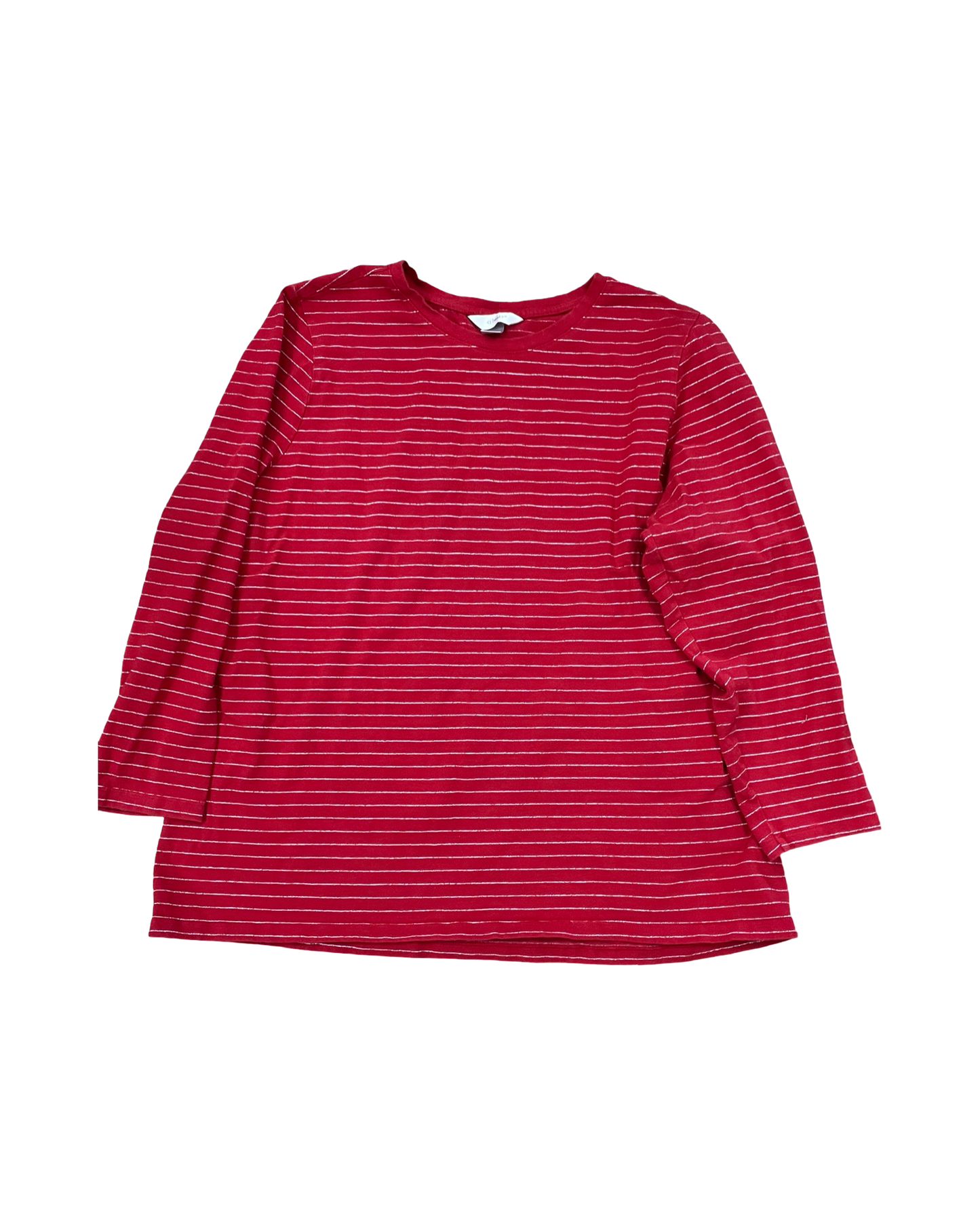 Top Ls By Cj Banks In Red, Size:2X