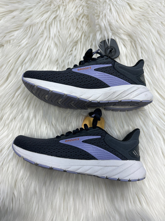 Shoes Athletic By Brooks In Grey & Purple, Size:6