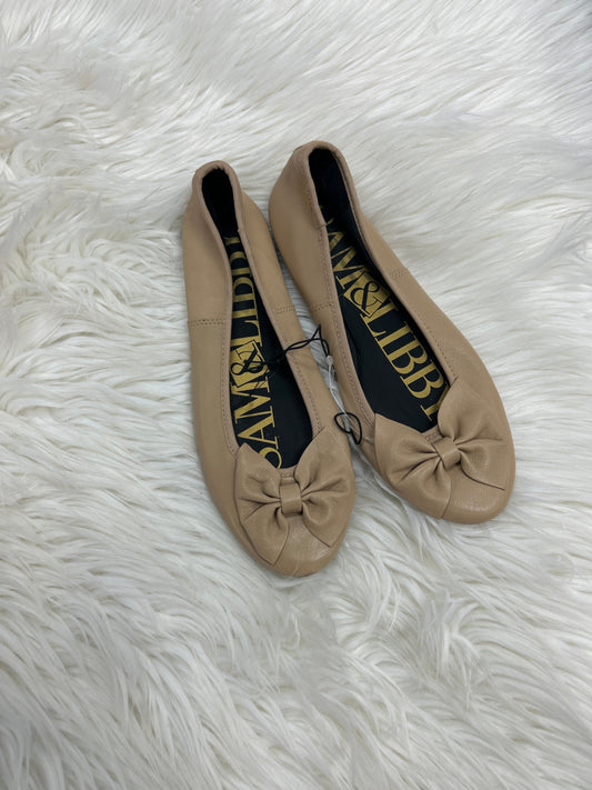 Shoes Flats By Sam And Libby In Cream, Size:7.5