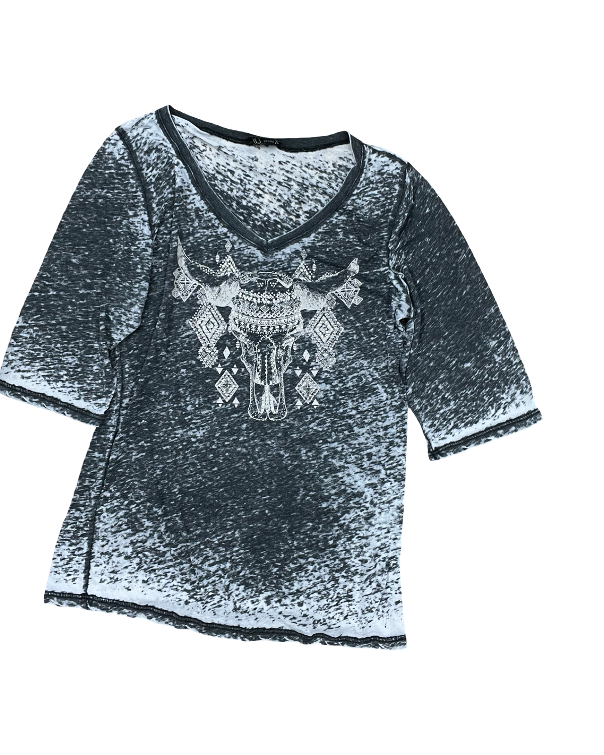 Top Ss By Urban Expressions In Grey, Size:2X
