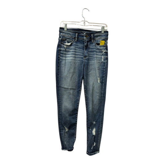 Jeans Skinny By Bke In Blue Denim, Size:4