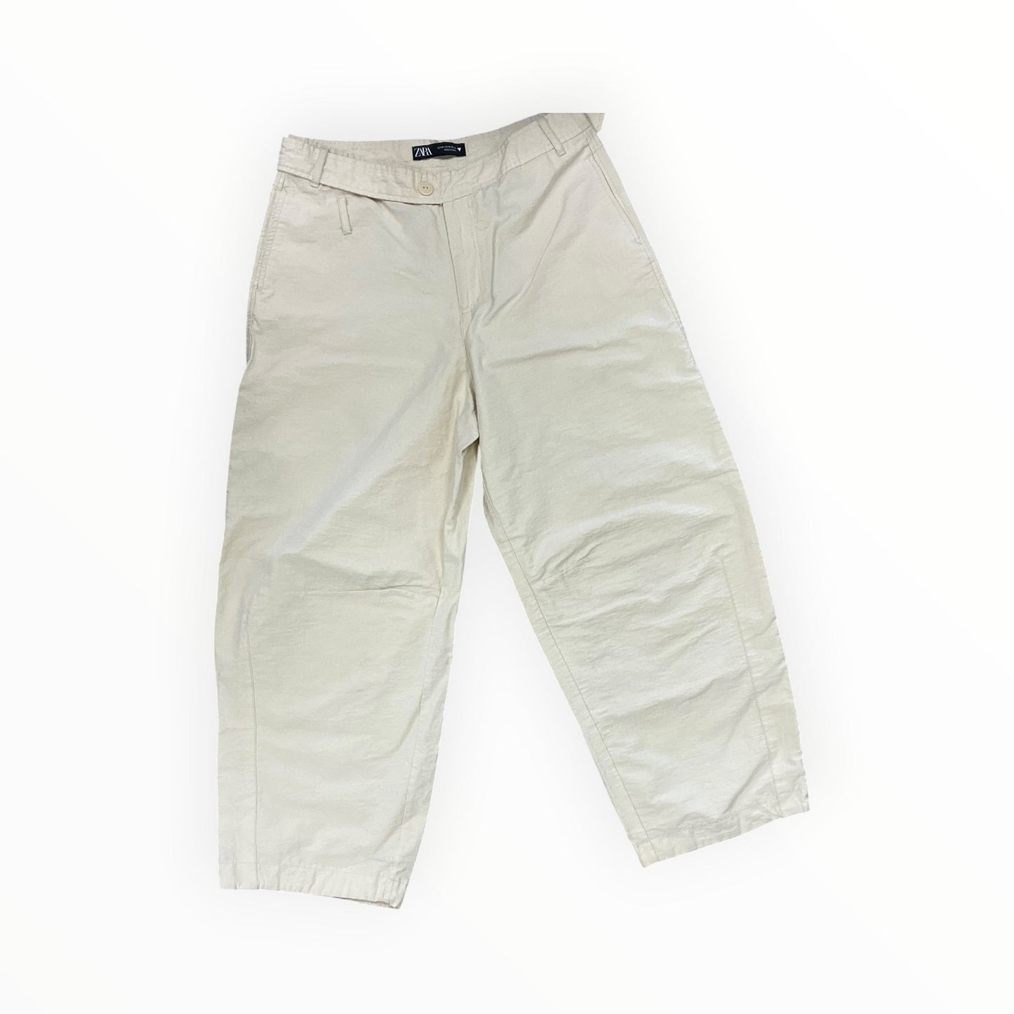 Pants Lounge By Zara In Yellow, Size:M