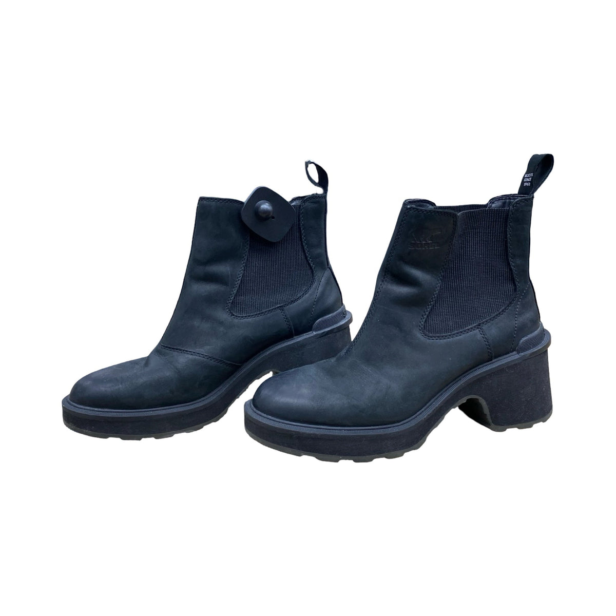 Boots Designer By Sorel In Black, Size:8.5