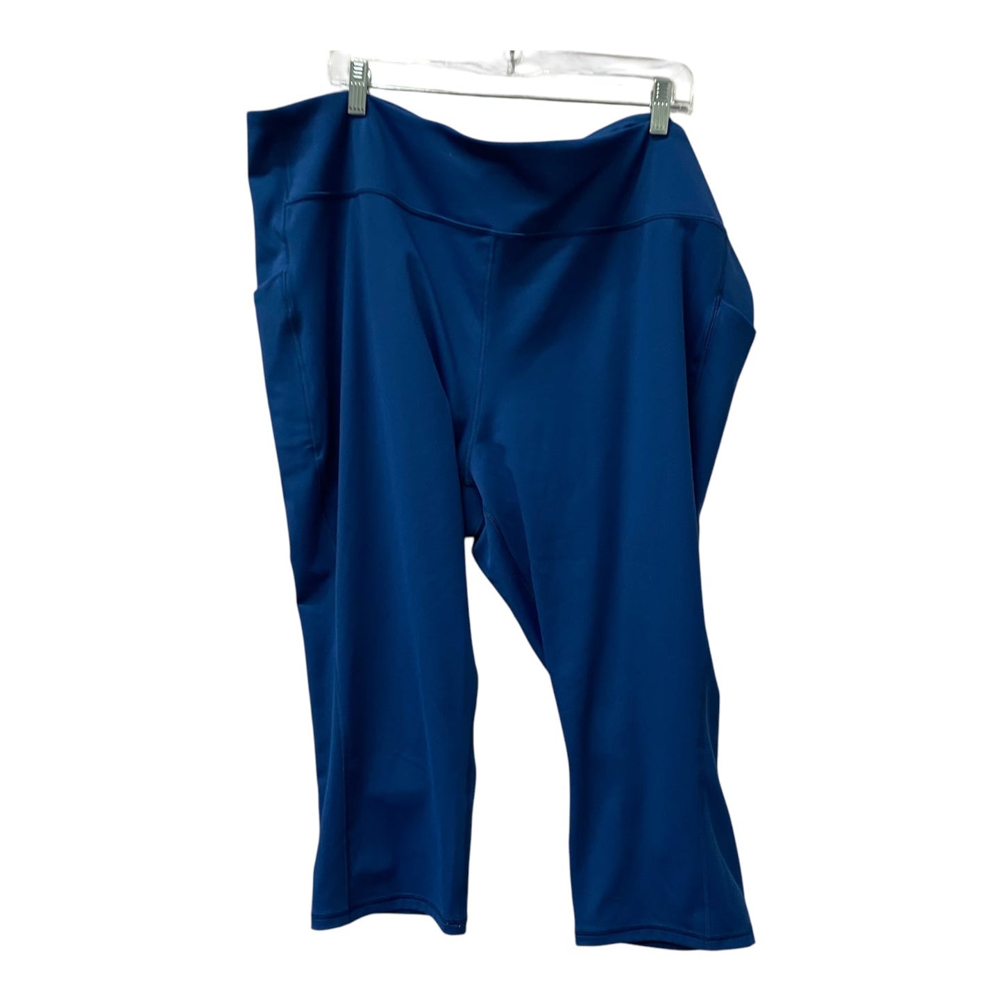 Athletic Capris By Tek Gear In Blue, Size:4X