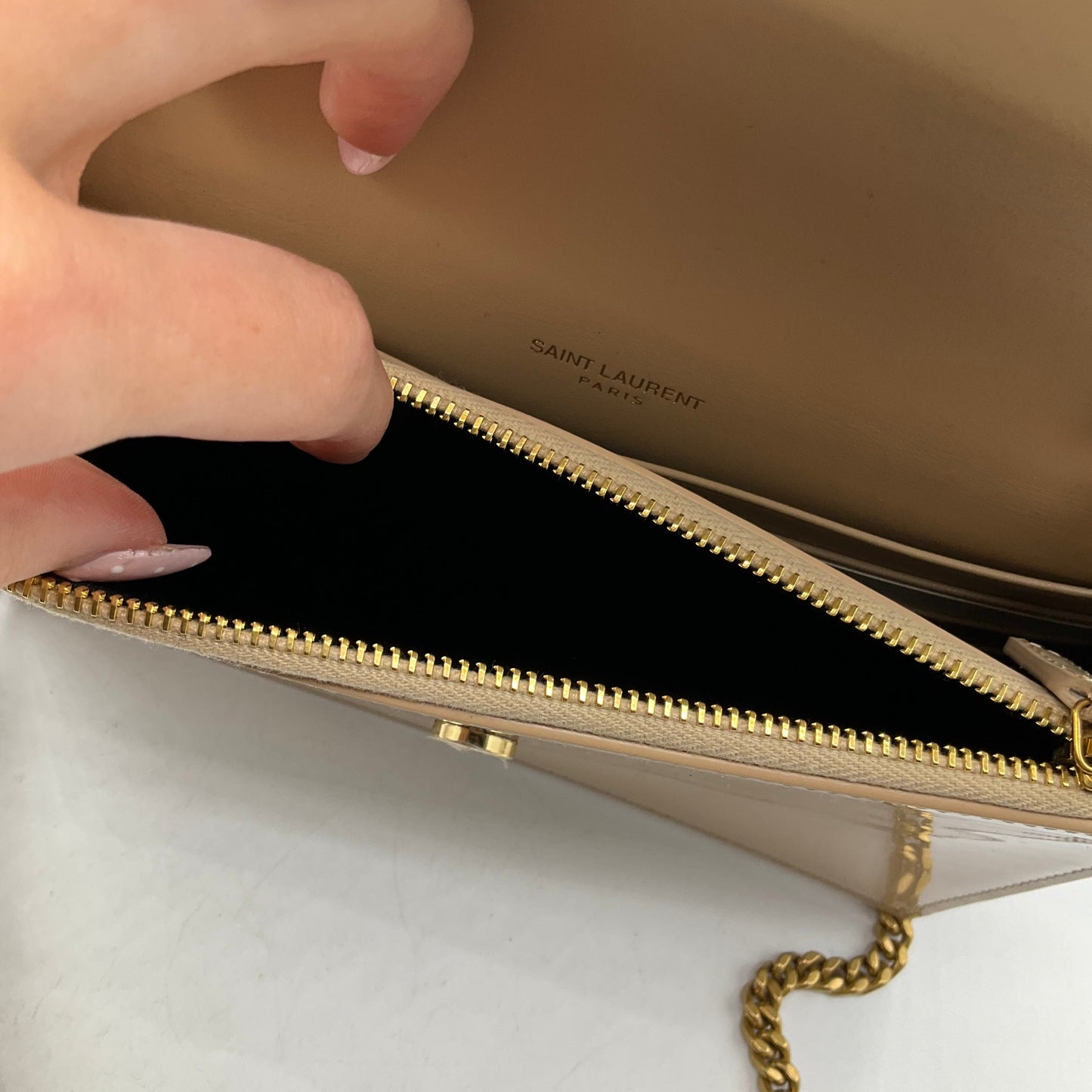Handbag Luxury Designer By Yves Saint Laurent, Size: Small