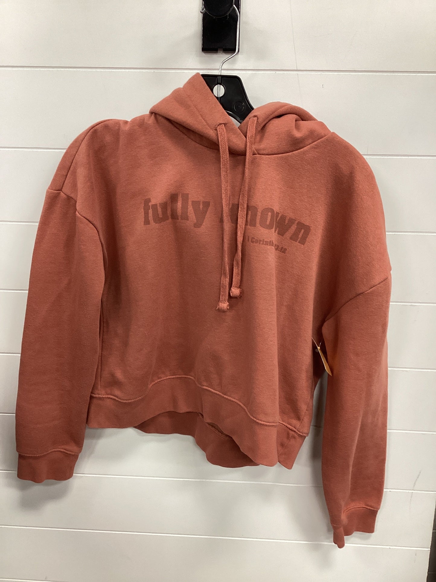 Sweatshirt Hoodie By Cmc In Orange, Size:M