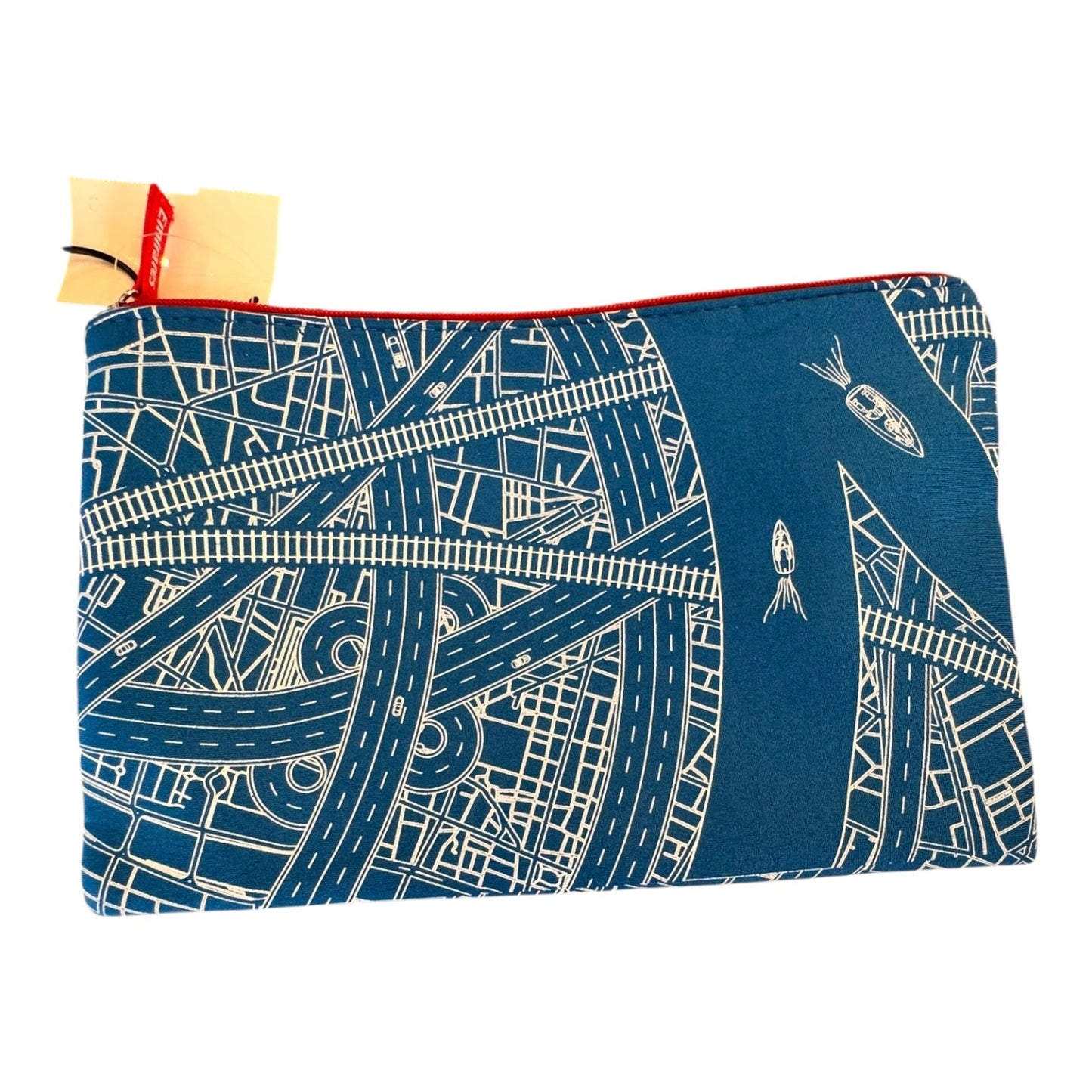 Makeup Bag By Emirates In Blue, Size:Small