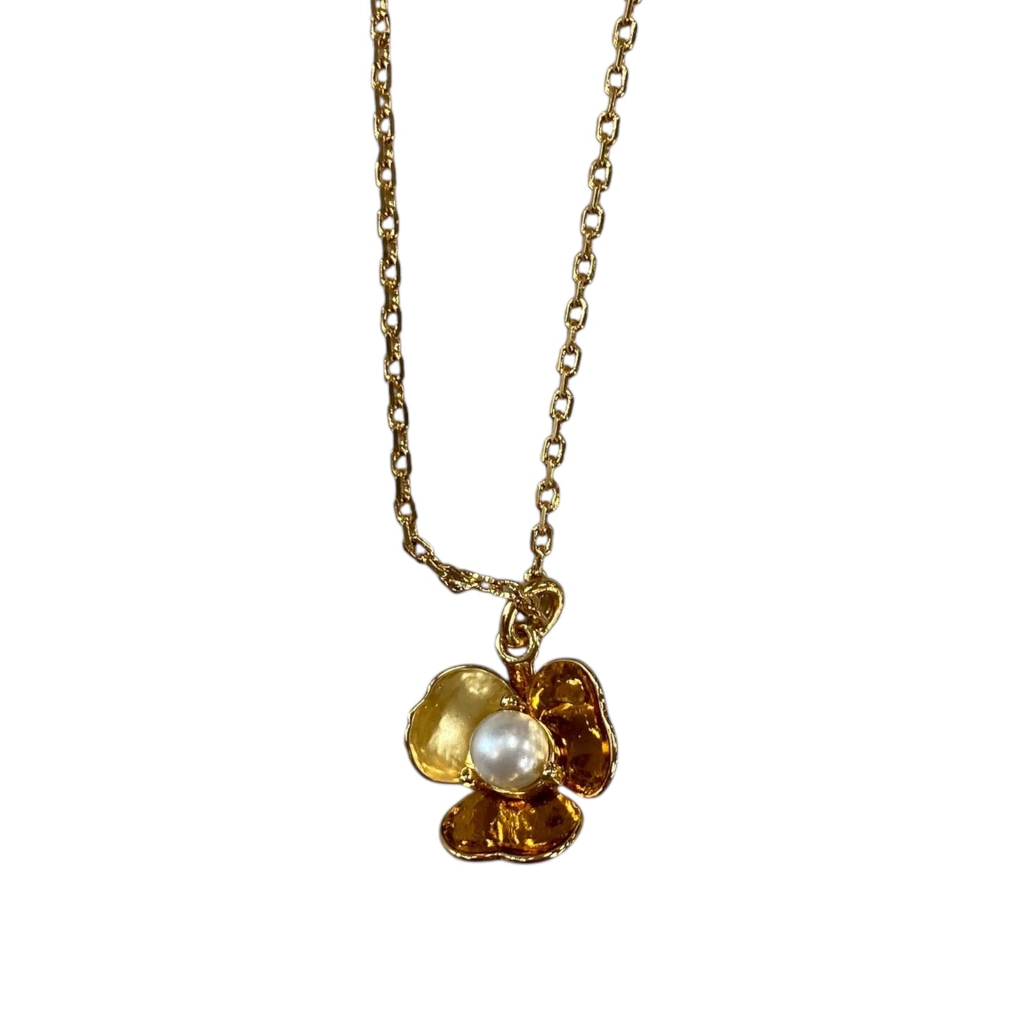 Necklace Designer By Kate Spade In Gold