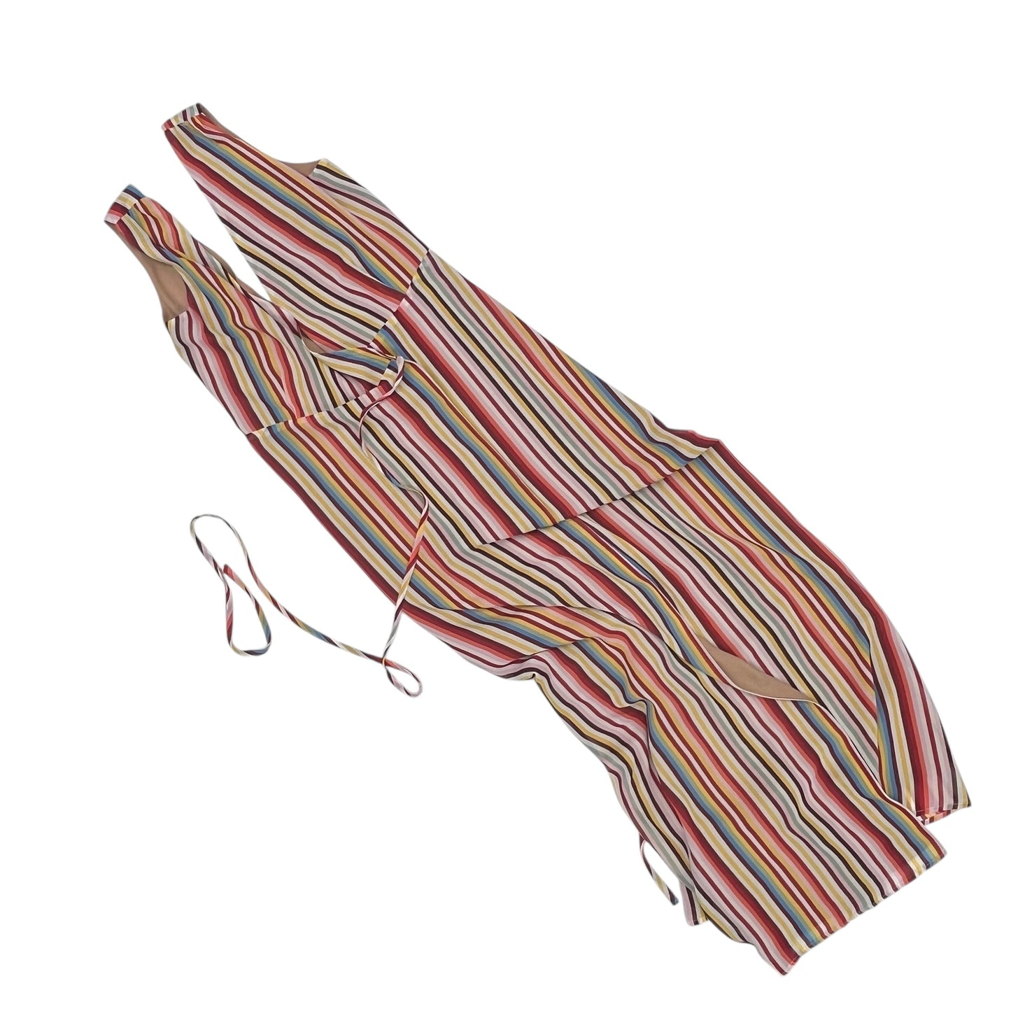 Dress Party Long By Wayf In Striped Pattern, Size:S