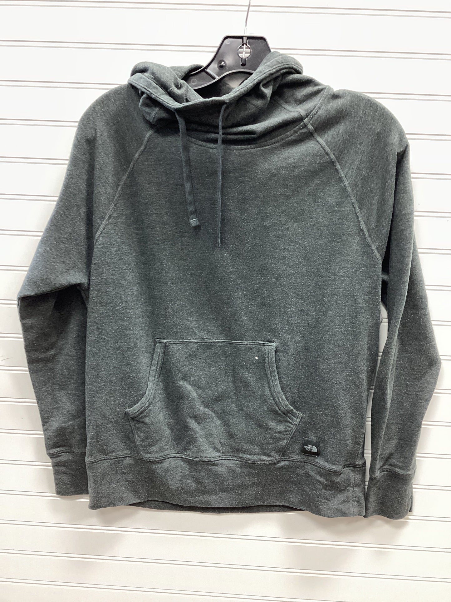 Athletic Top Ls Collar By The North Face In Grey, Size:S