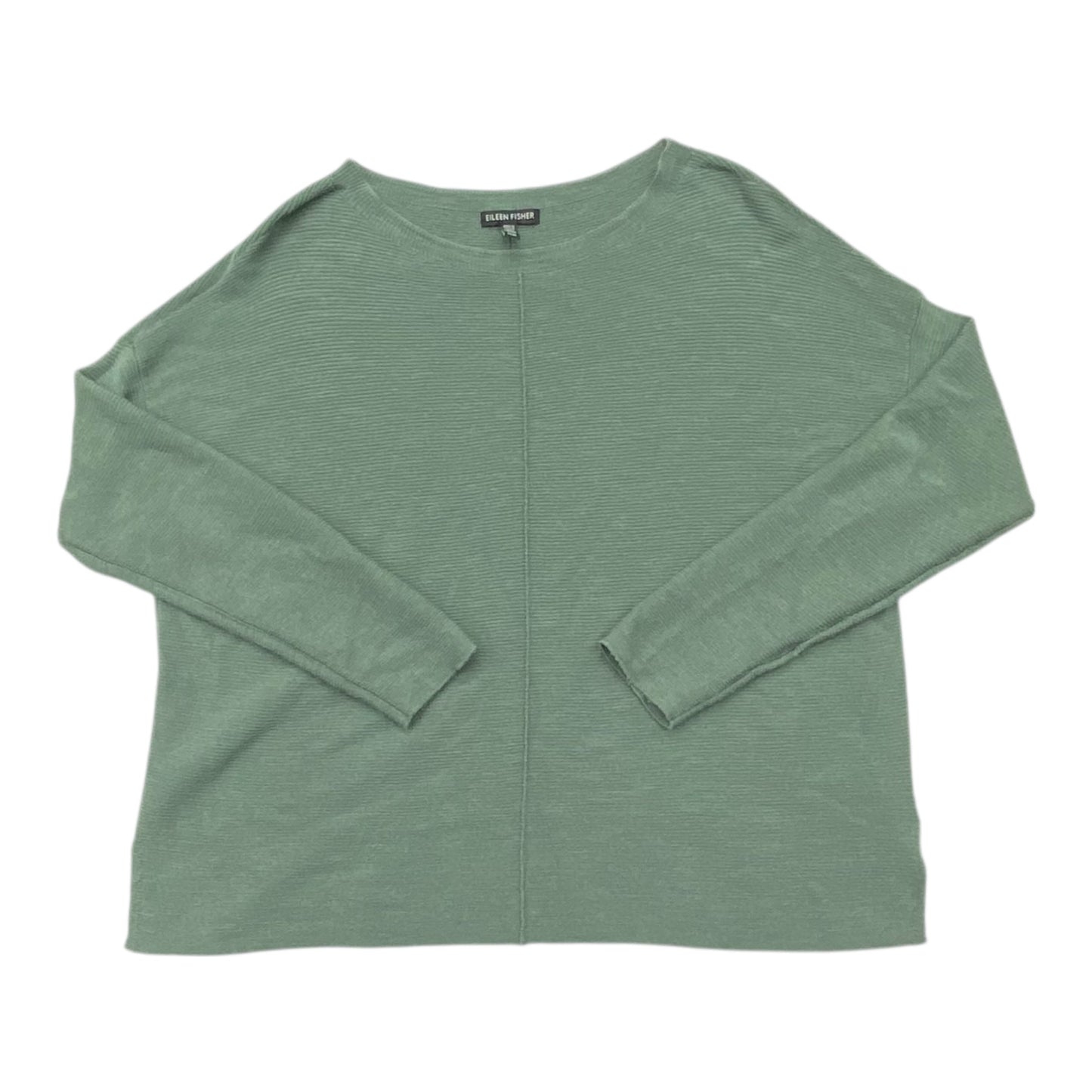 Sweater Designer By Eileen Fisher In Green, Size:M