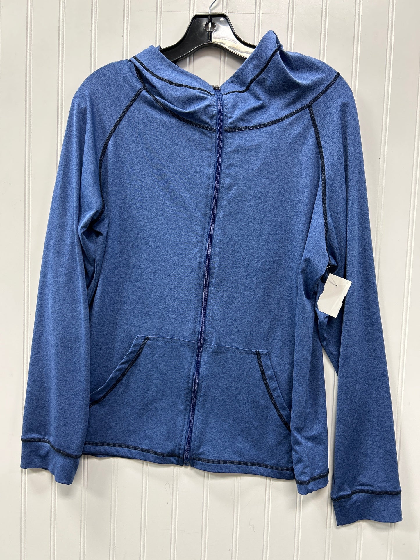Athletic Jacket By Cmc In Blue, Size:Xl