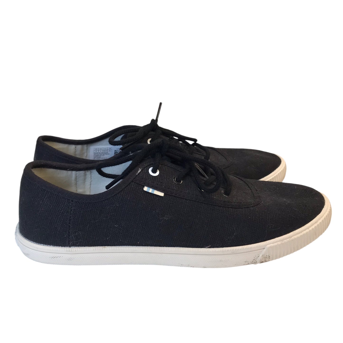 Shoes Sneakers By Toms In Black, Size:8