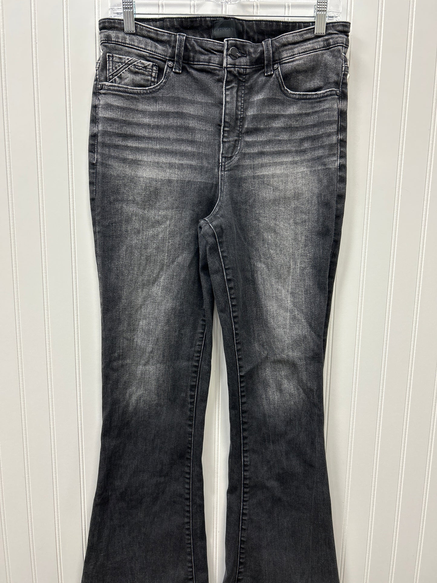Jeans Flared By Buckle Black In Blue, Size:6