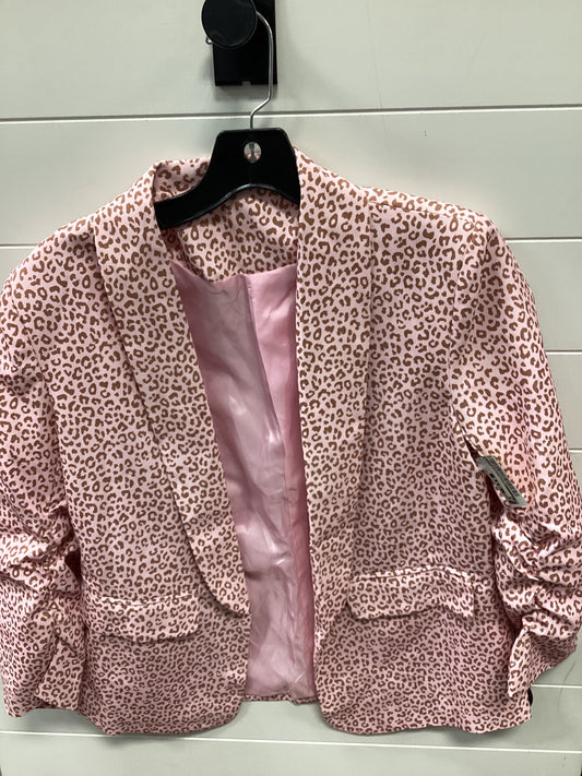 Blazer By Clothes Mentor In Pink, Size:S