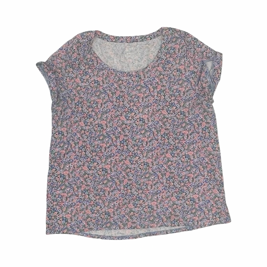 Top Ss By J. Jill In Floral Print, Size:M