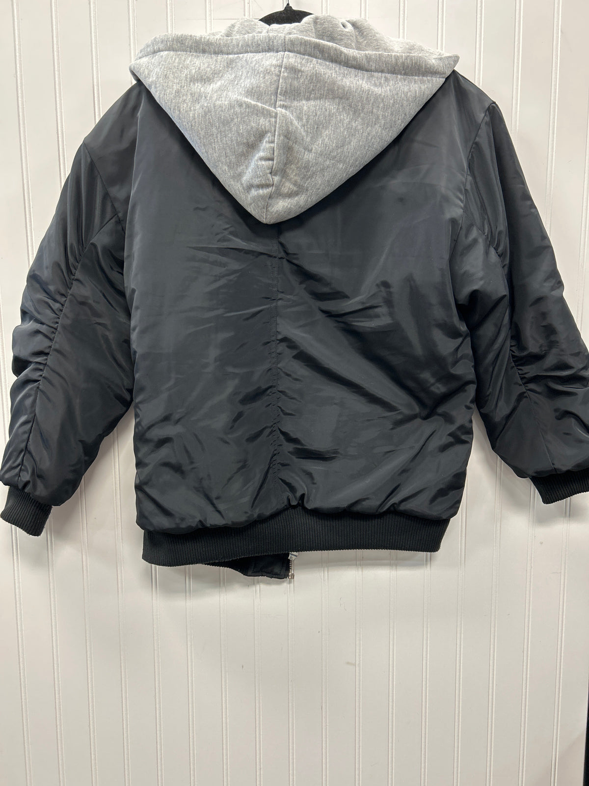 Coat Puffer & Quilted By Forever 21 In Black, Size:S