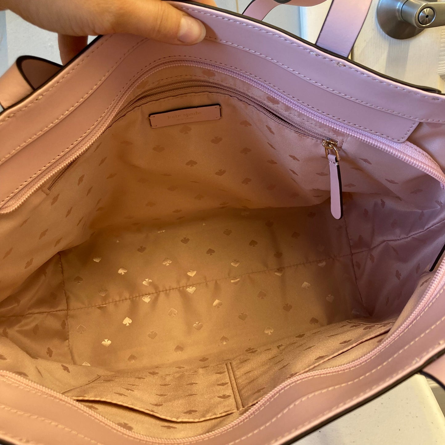 Handbag Designer By Kate Spade In Pink, Size:Large
