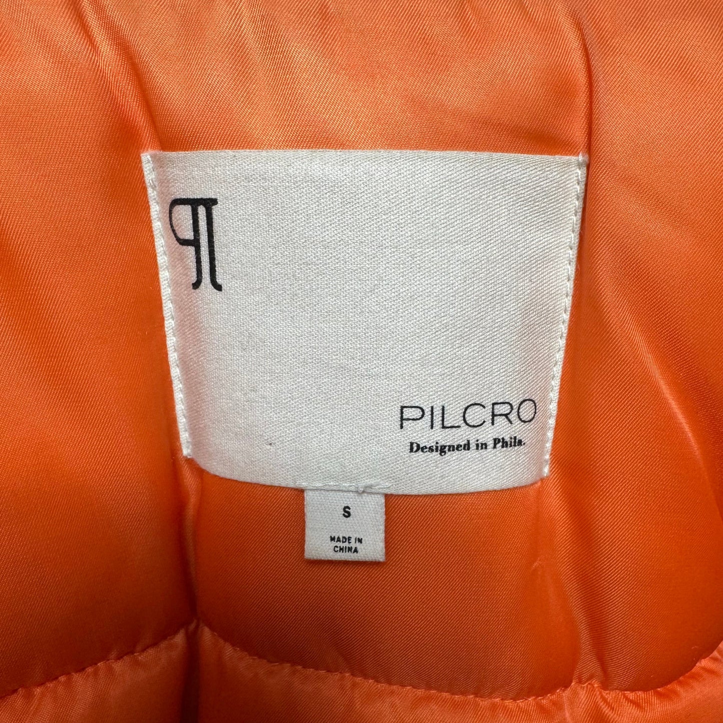 Hooded Bubble Jacket By Pilcro In Green, Size: S