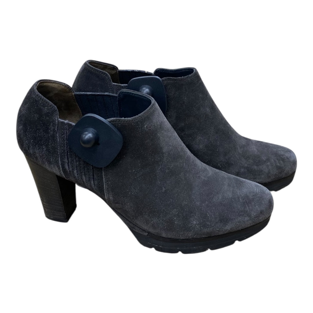 Boots Designer By Paul Green In Grey, Size:7.5