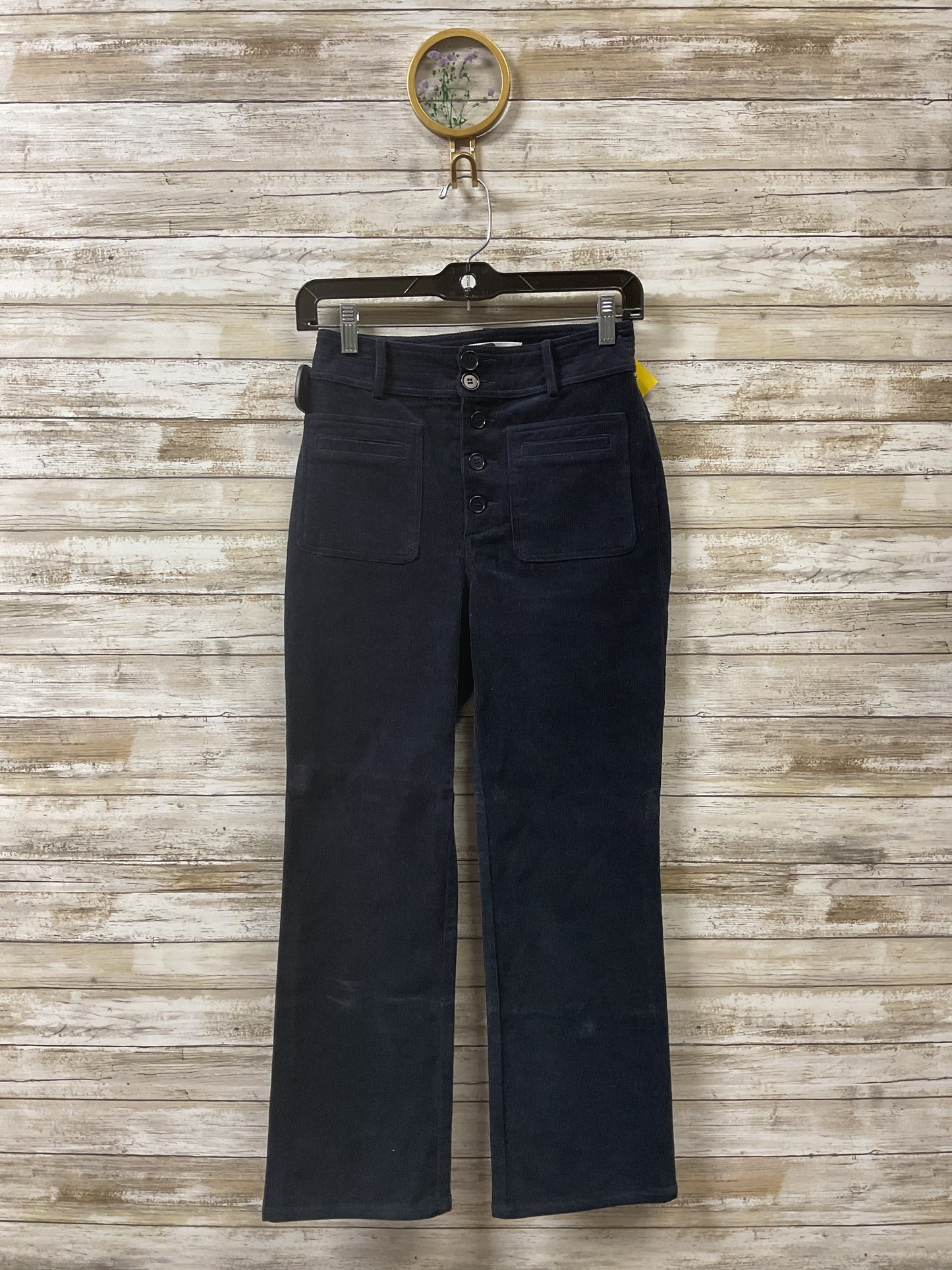 Pants Corduroy By Cma In Navy, Size:0