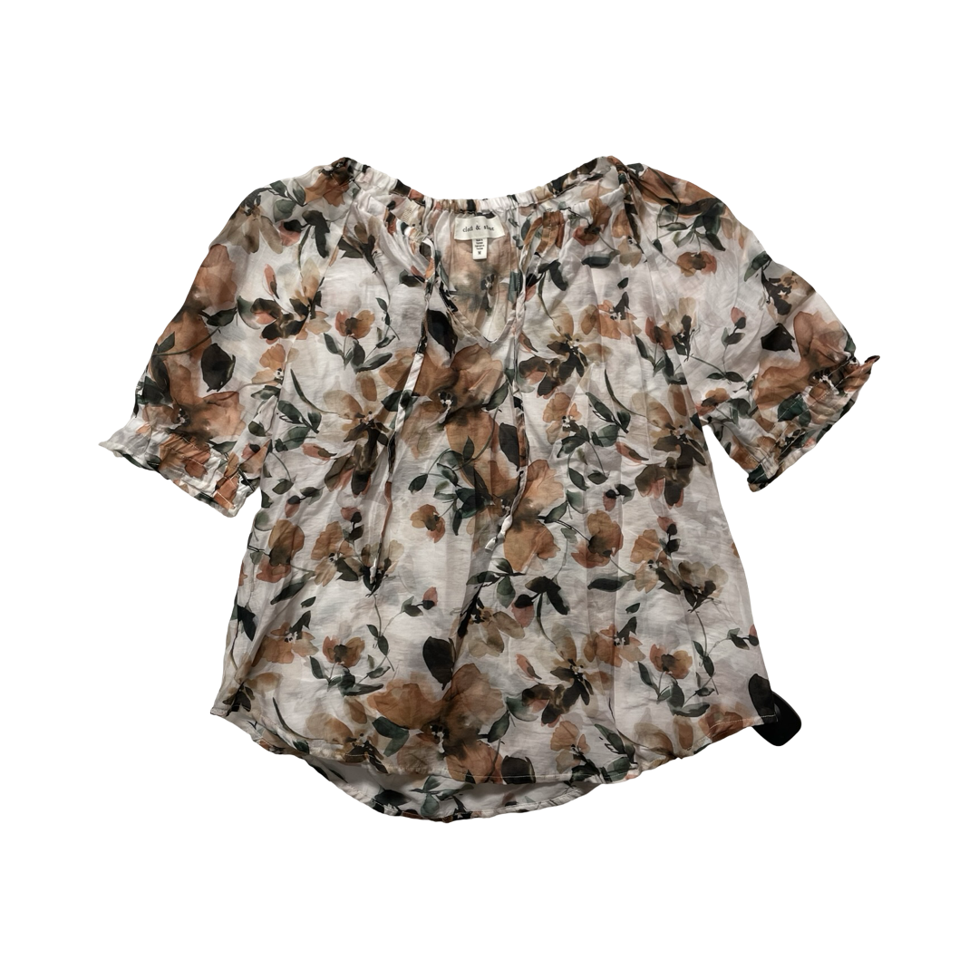Top Ss By Cloth & Stone In Multi, Size:M