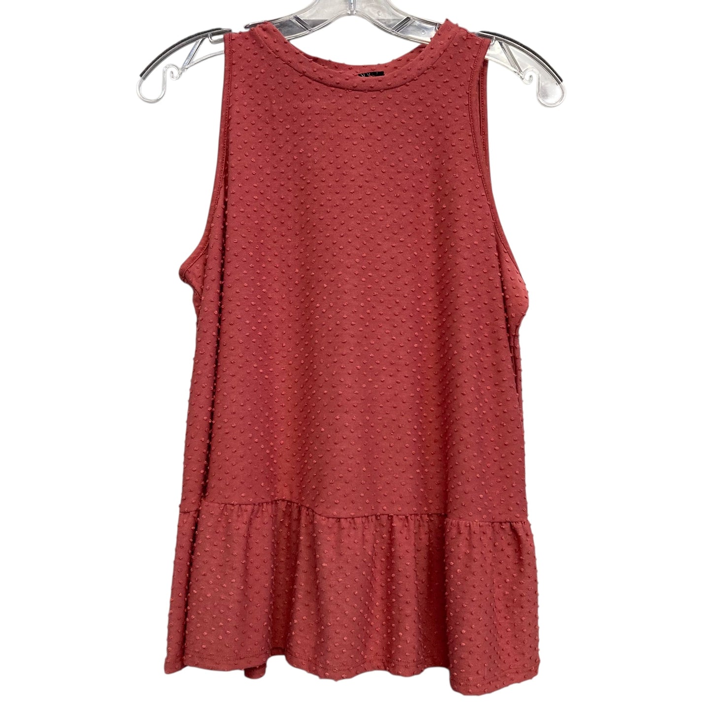 Top Sleeveless By W5 In Coral, Size:M