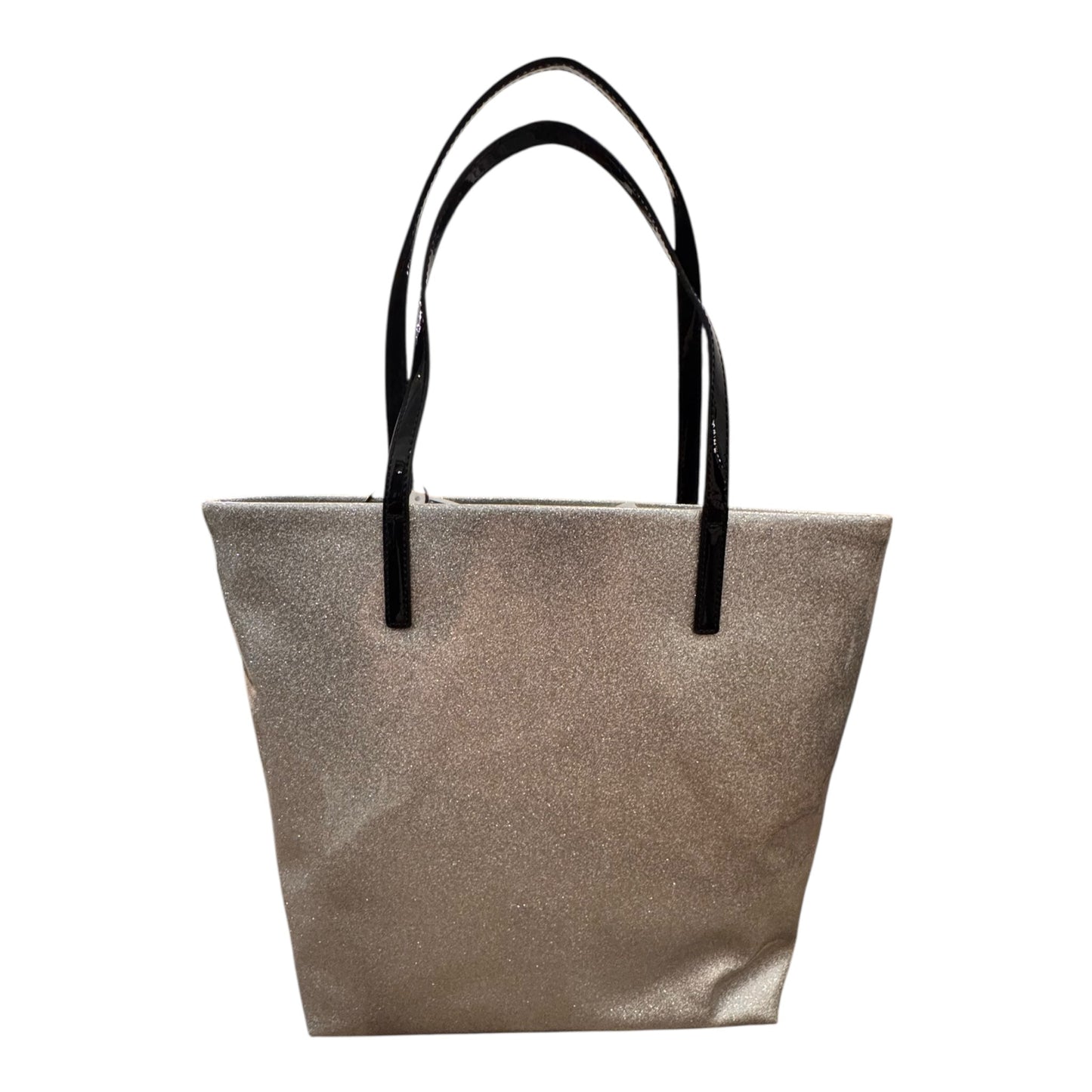 Handbag Designer By Kate Spade In Silver, Size:Large