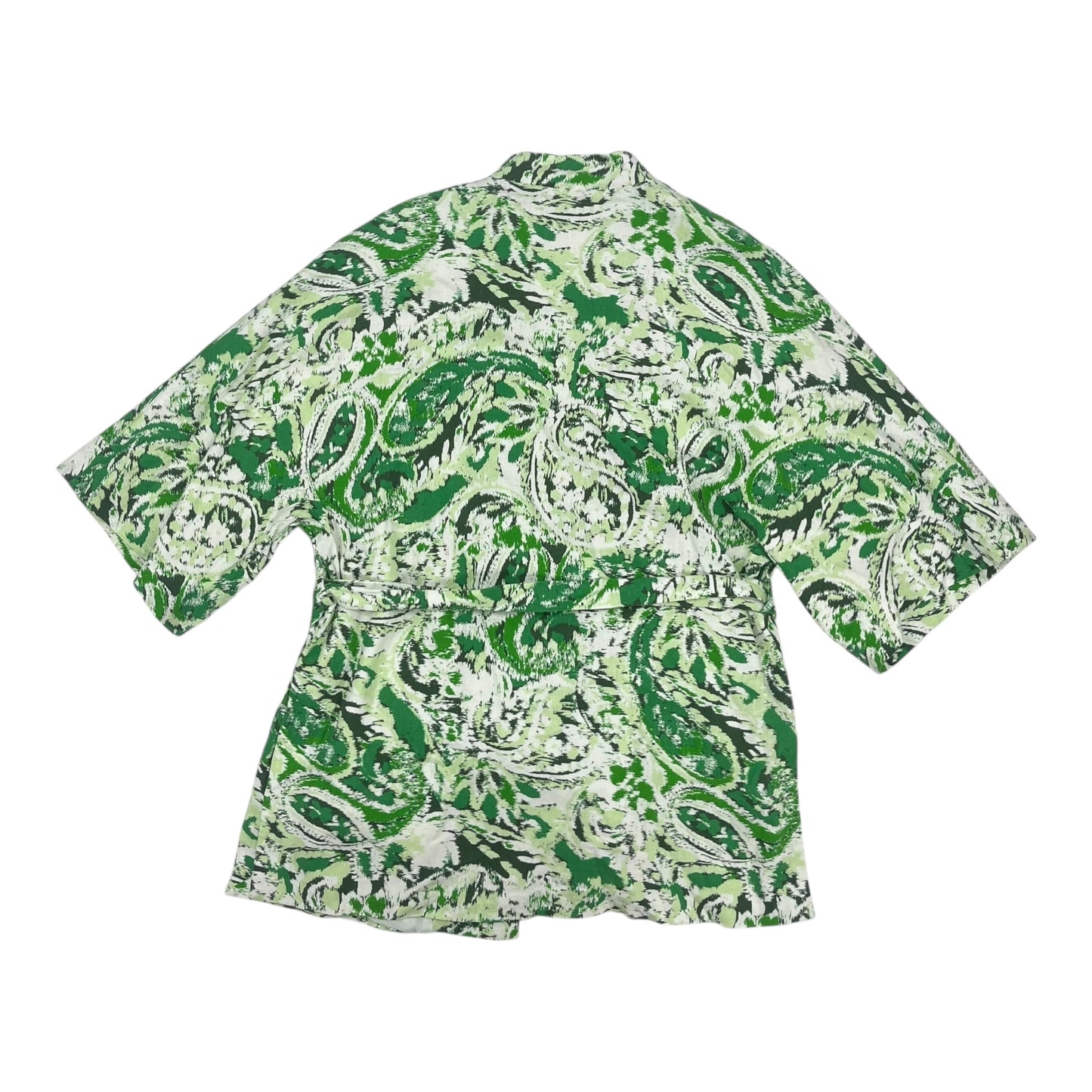 Kimono By Zara In Green, Size:Xs