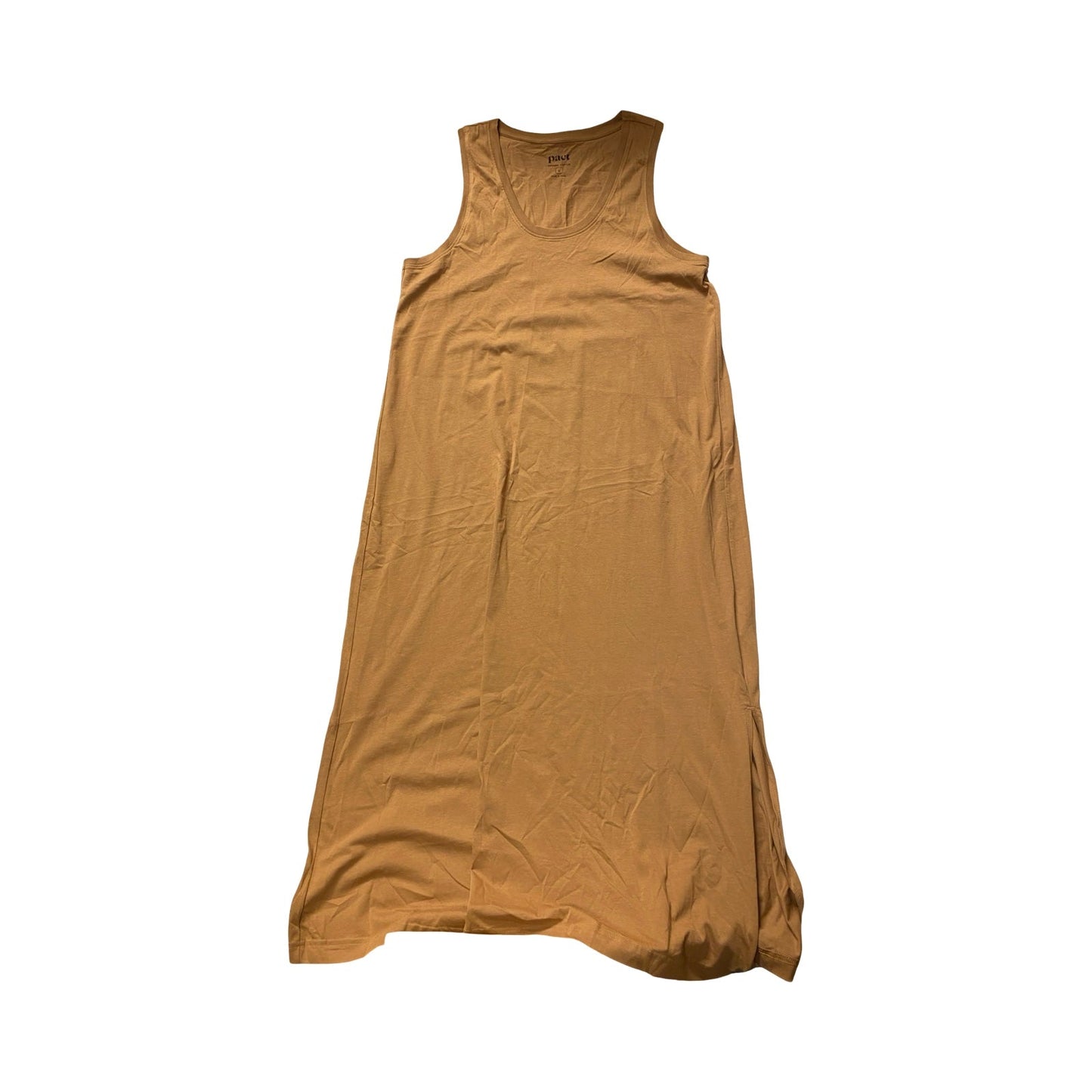 Dress Casual Maxi By Pact In Brown, Size:L