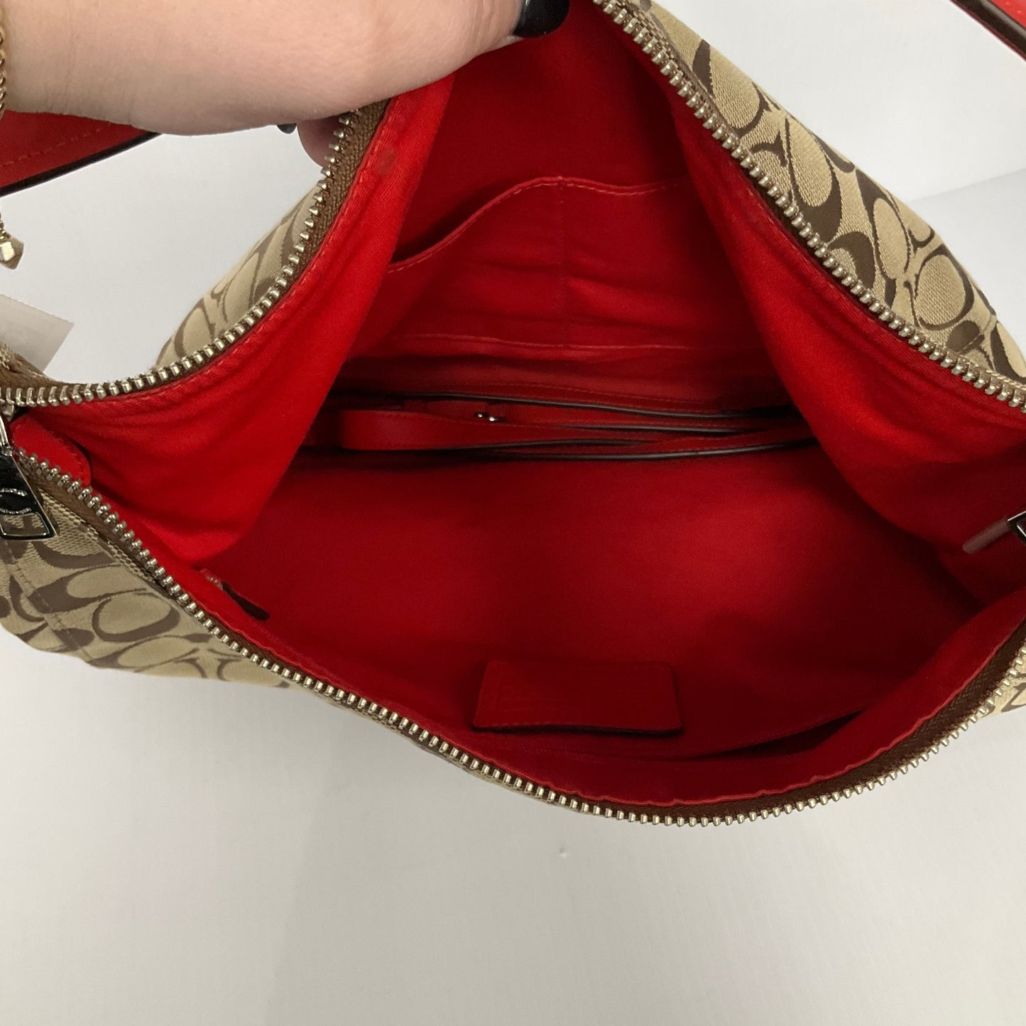 Handbag Designer By Coach, Size: Large