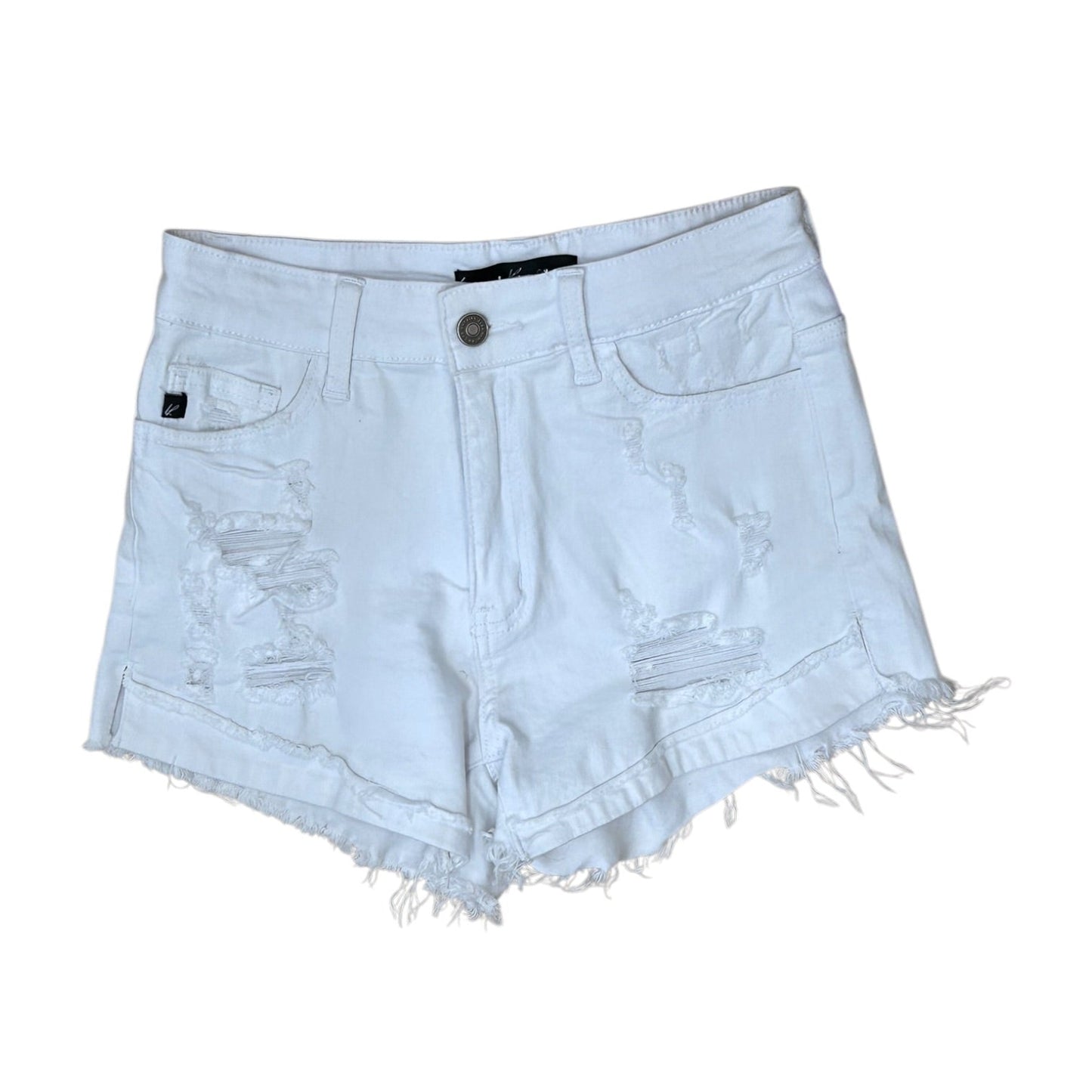 Shorts By Kancan In White, Size:4