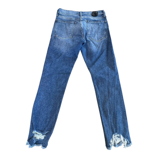 Jeans Straight By Gap In Blue Denim, Size:6