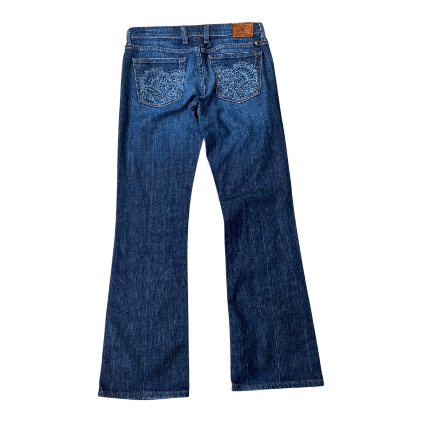 Jeans Boot Cut By Lucky Brand In Blue Denim, Size:2