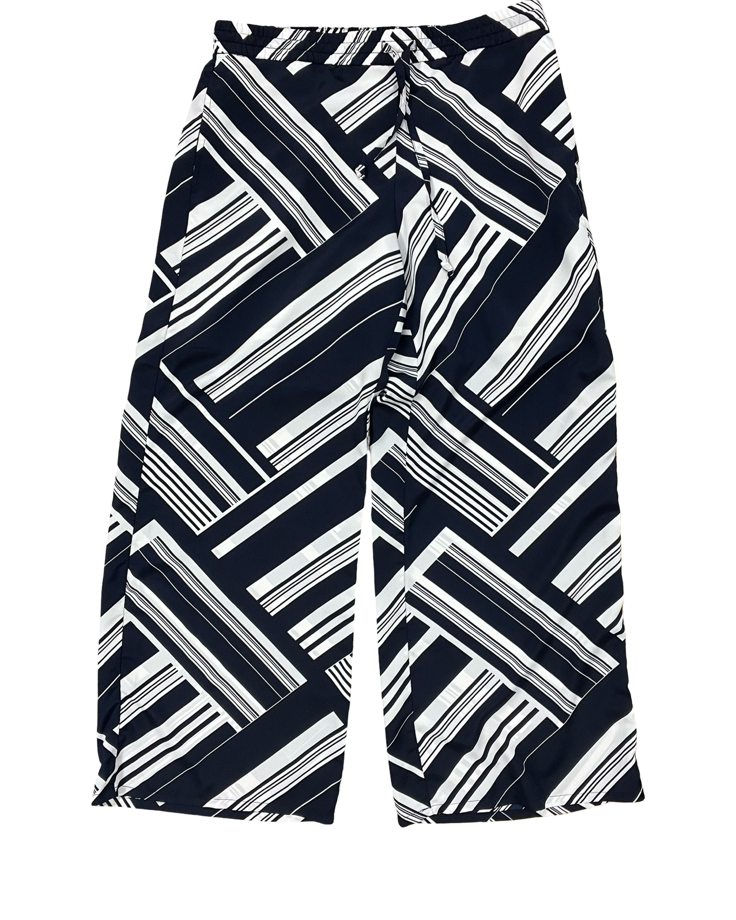 Pants Dress By Liz Claiborne In Blue & White, Size:Lp