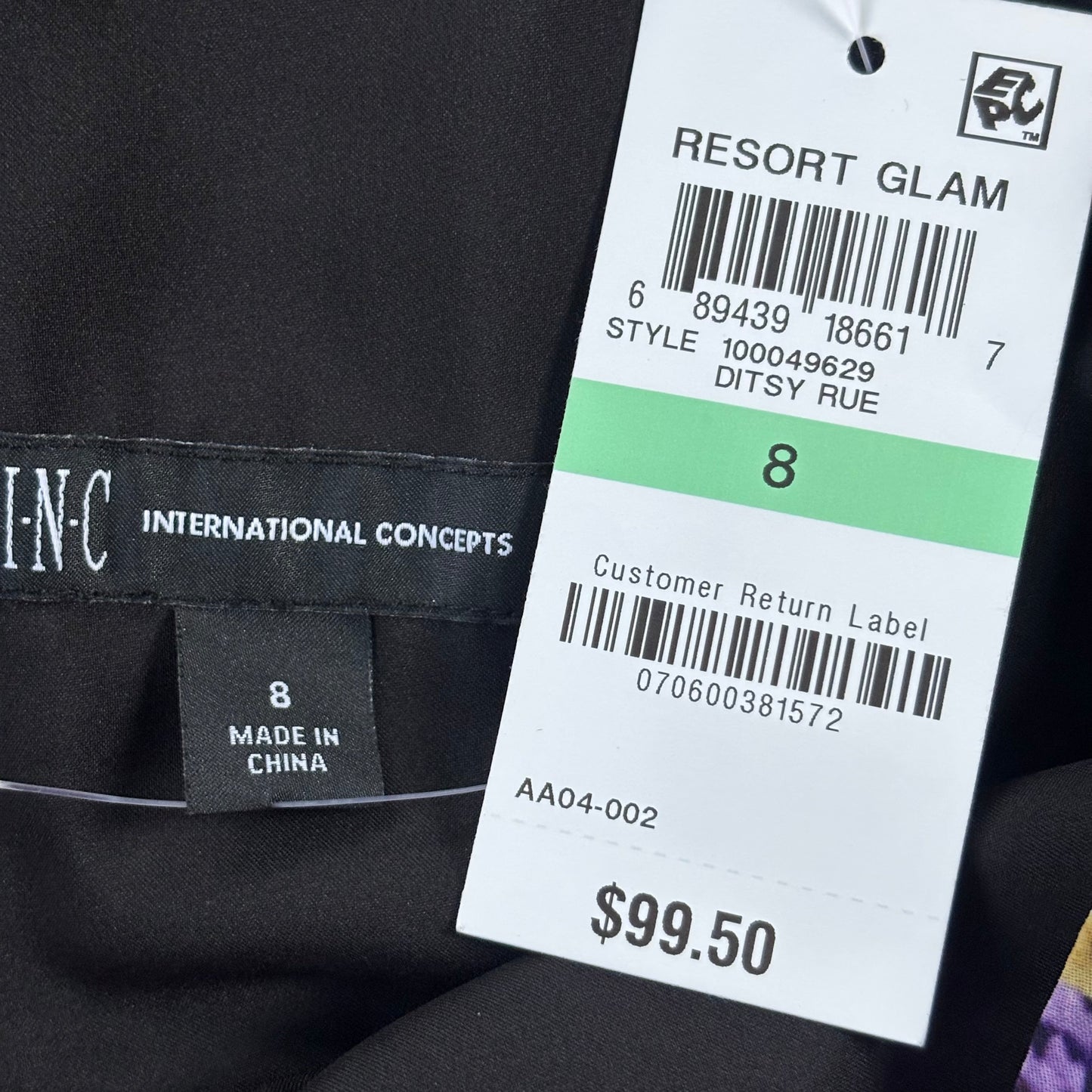 Dress Casual Midi By Inc In Floral Print, Size: M