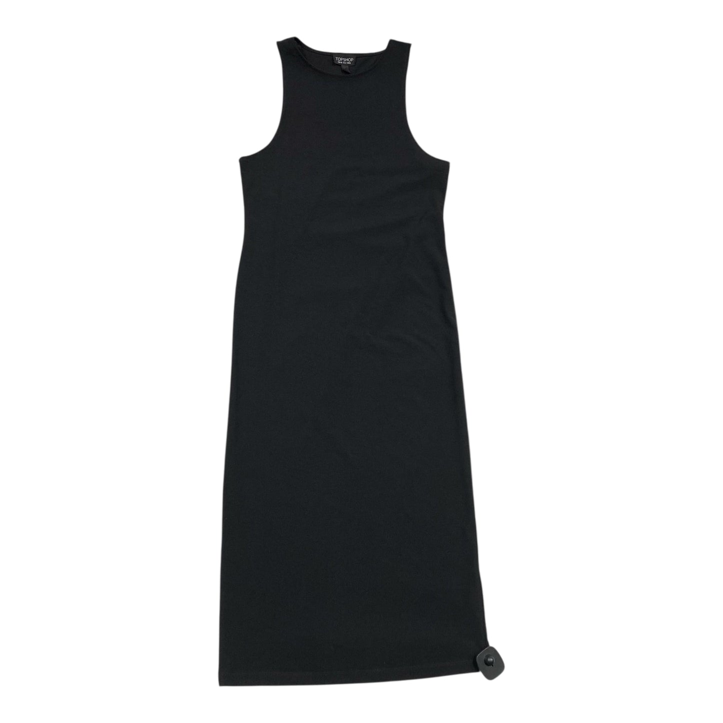 Dress Casual Midi By Topshop In Black, Size:L