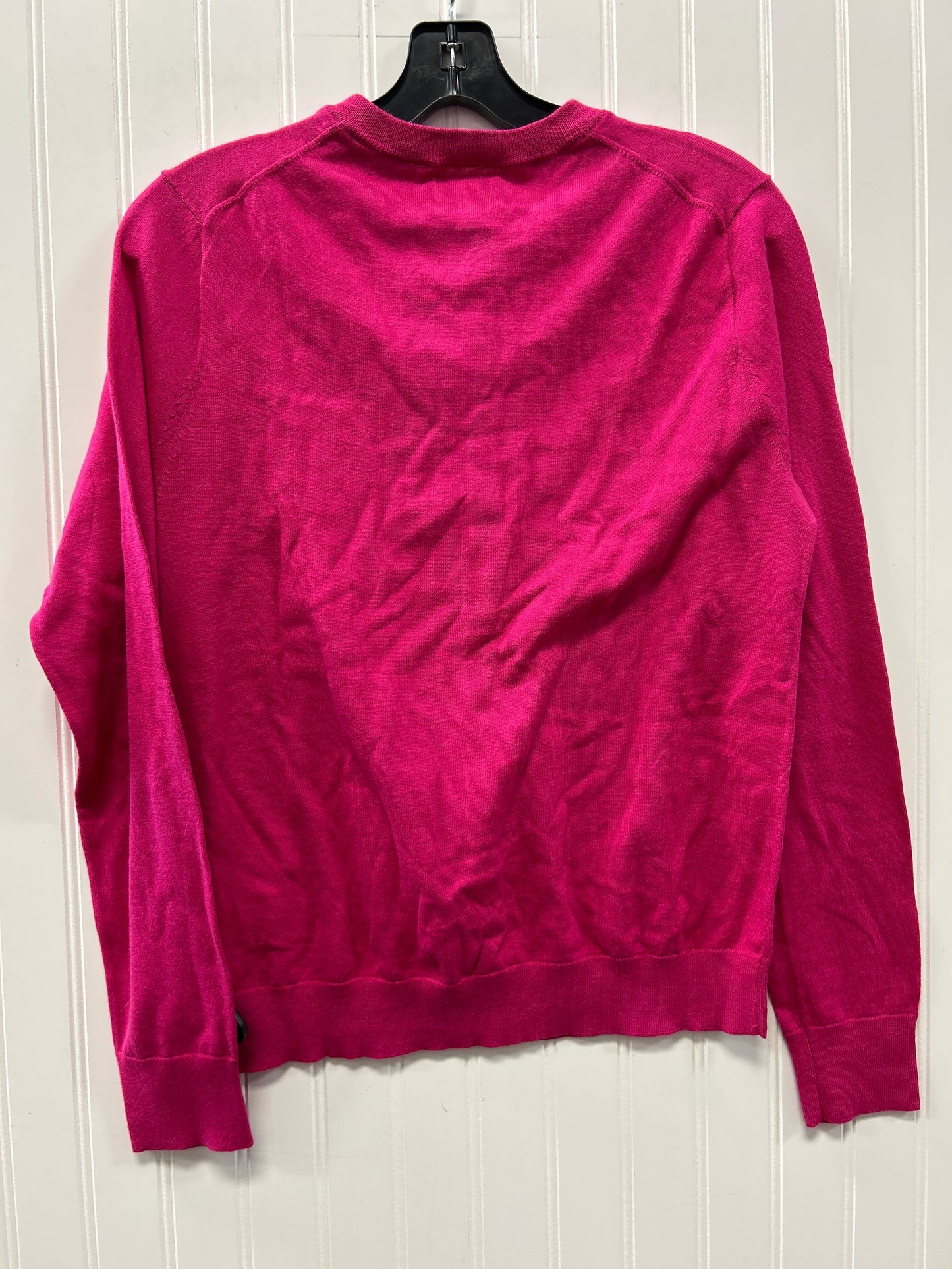 Blouse Ls By J. Crew In Pink, Size:M