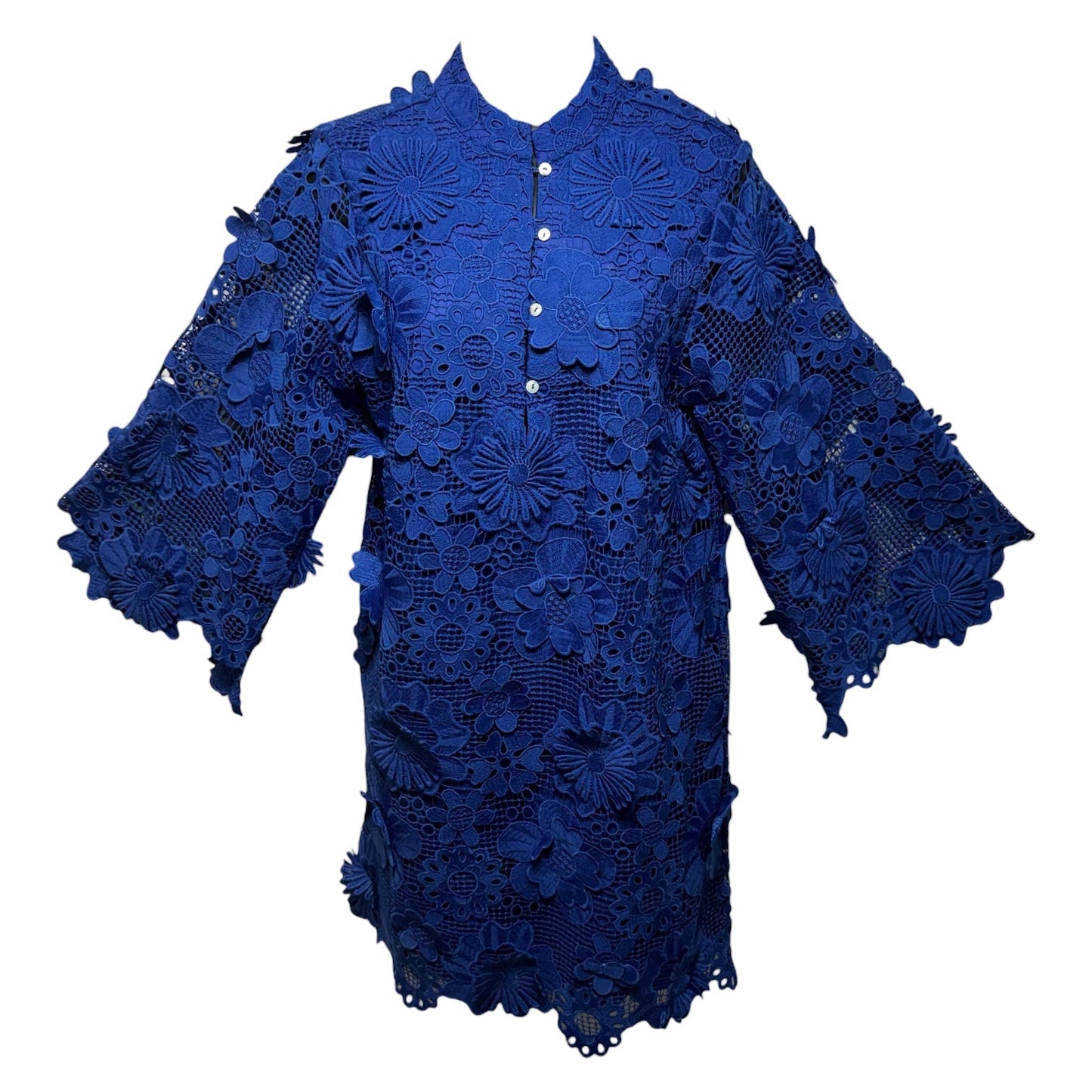 The Seraphina Mini Dress By J. Marie In Blue, Size: XS
