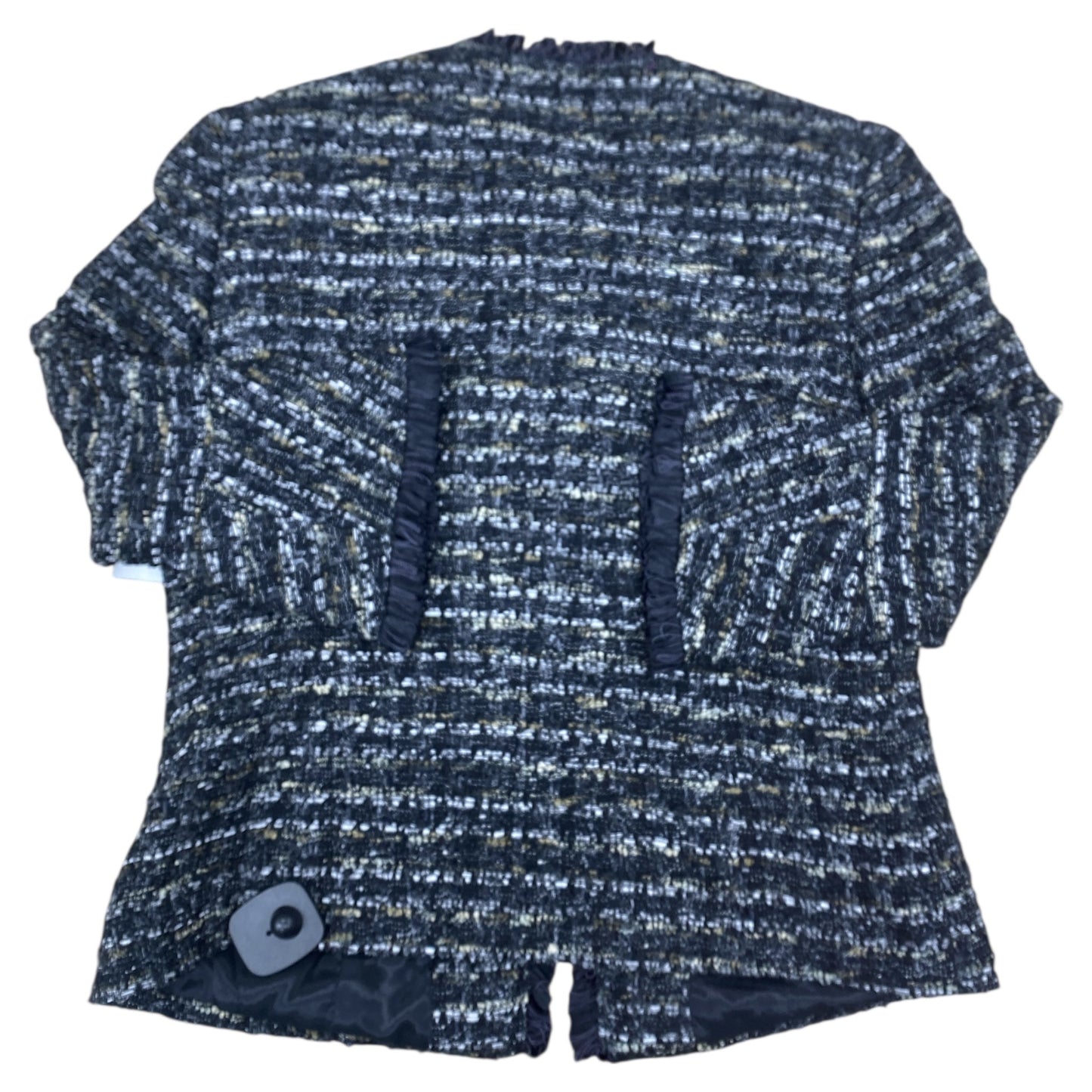 Blazer Designer By Lafayette 148 In Black, Size:8