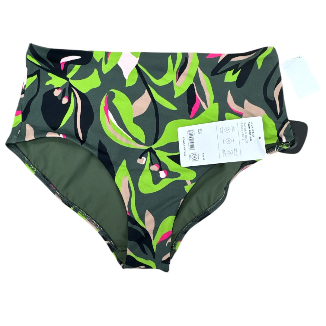 Swimsuit Bottom By Athleta In Green, Size:M
