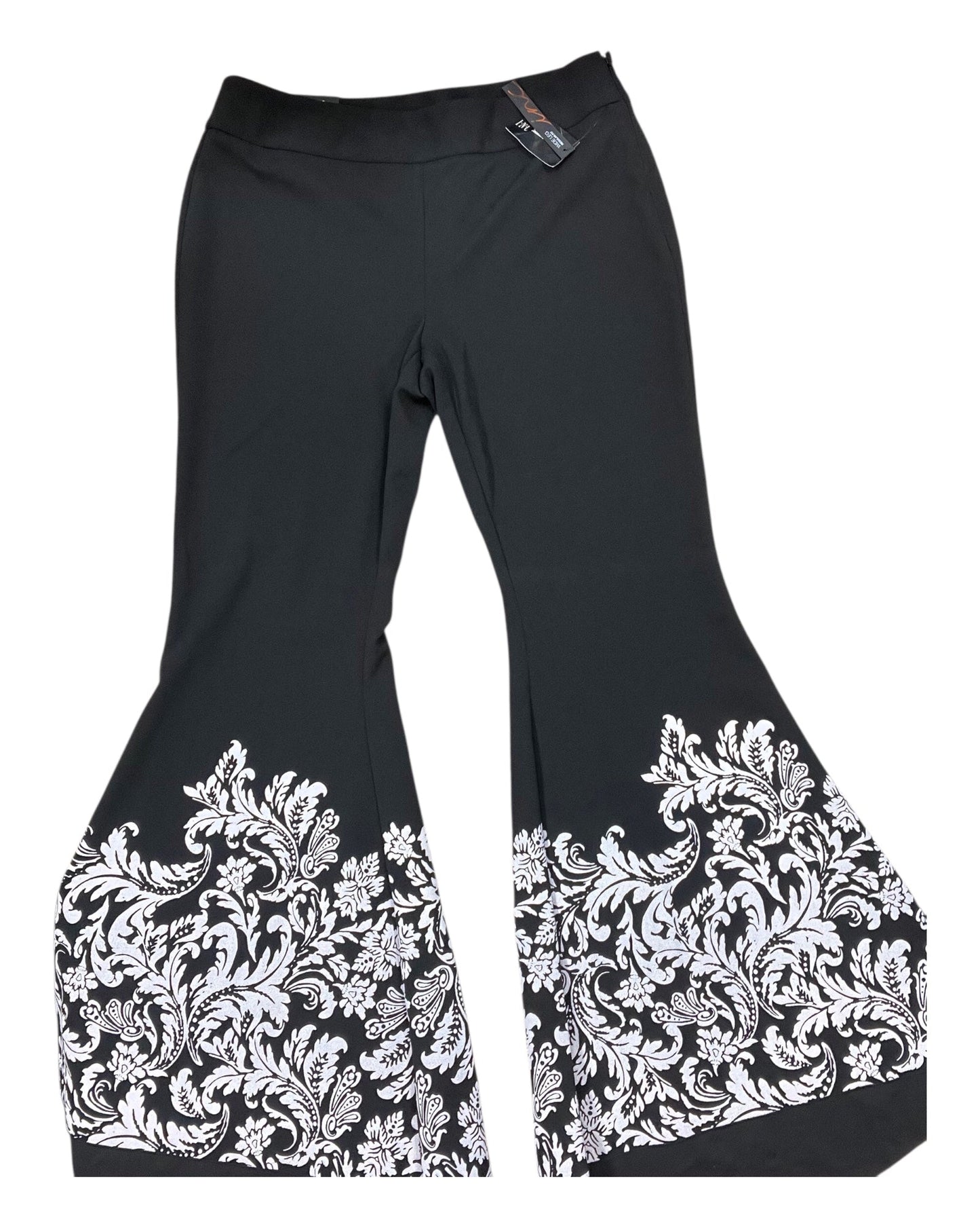 Pants Wide Leg By Inc In Black, Size:8