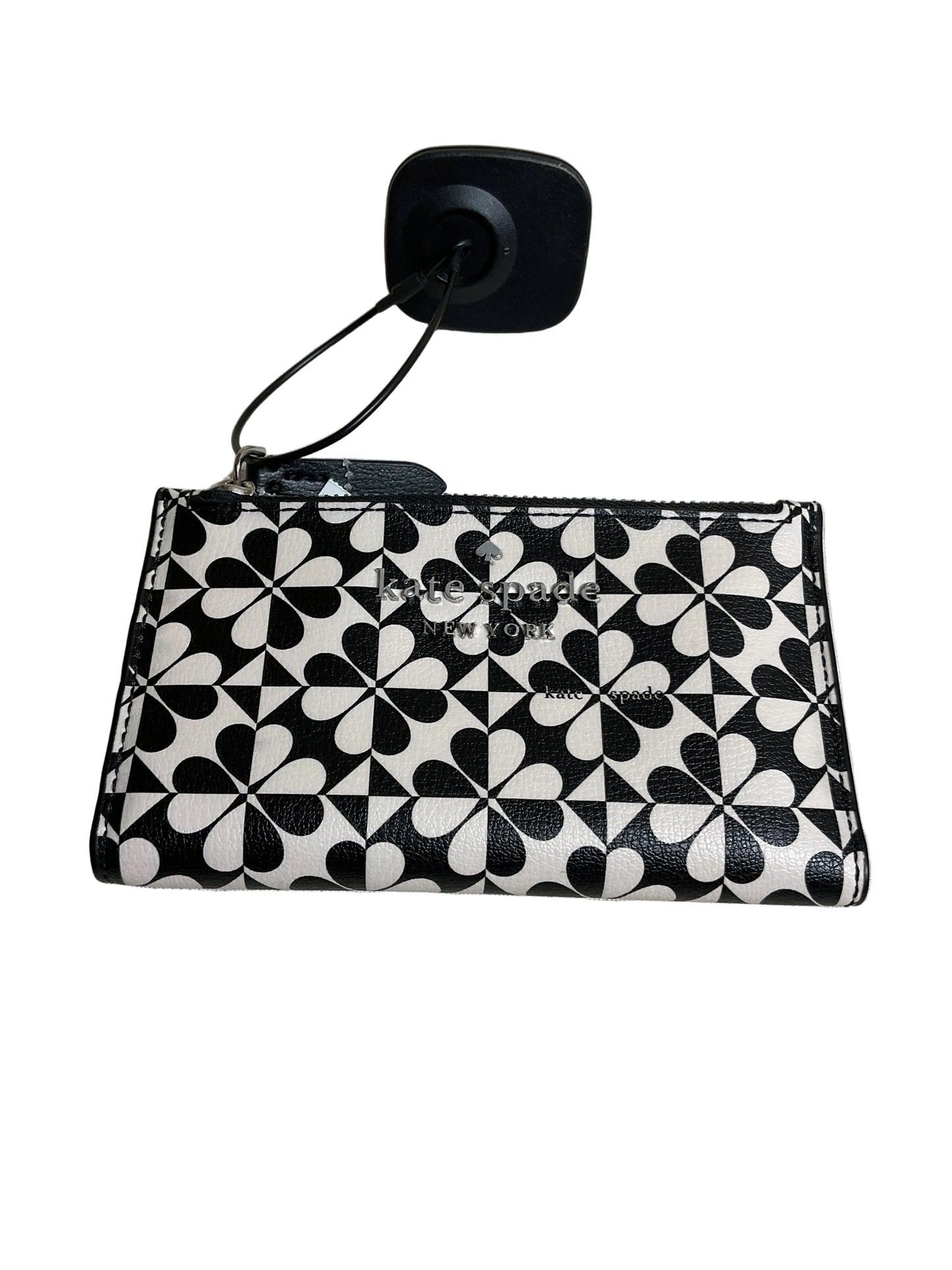 Wallet Designer By Kate Spade In Black & White, Size:Small