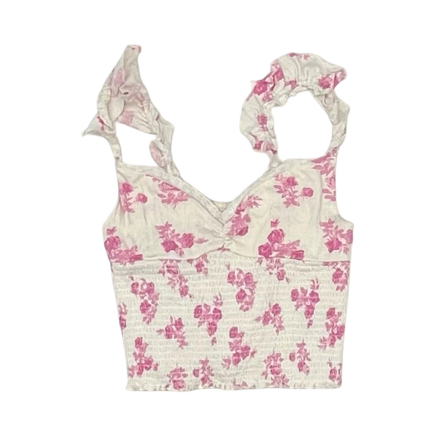 Blouse Sleeveless By Bdg In Pink & White, Size:Xl