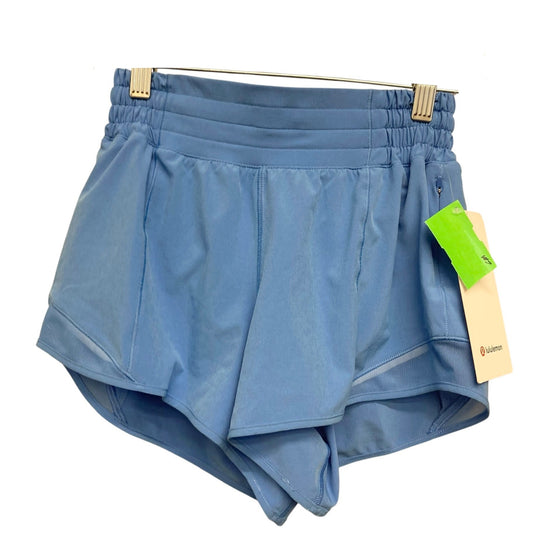 Athletic Shorts By Lululemon In Blue, Size:Xs