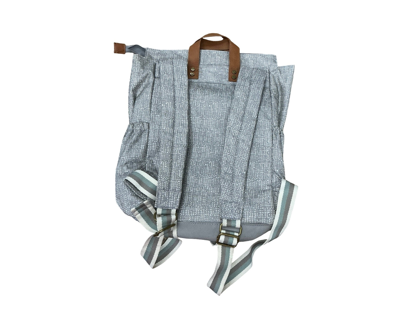 Backpack By Thirty One In Grey & White, Size:Medium