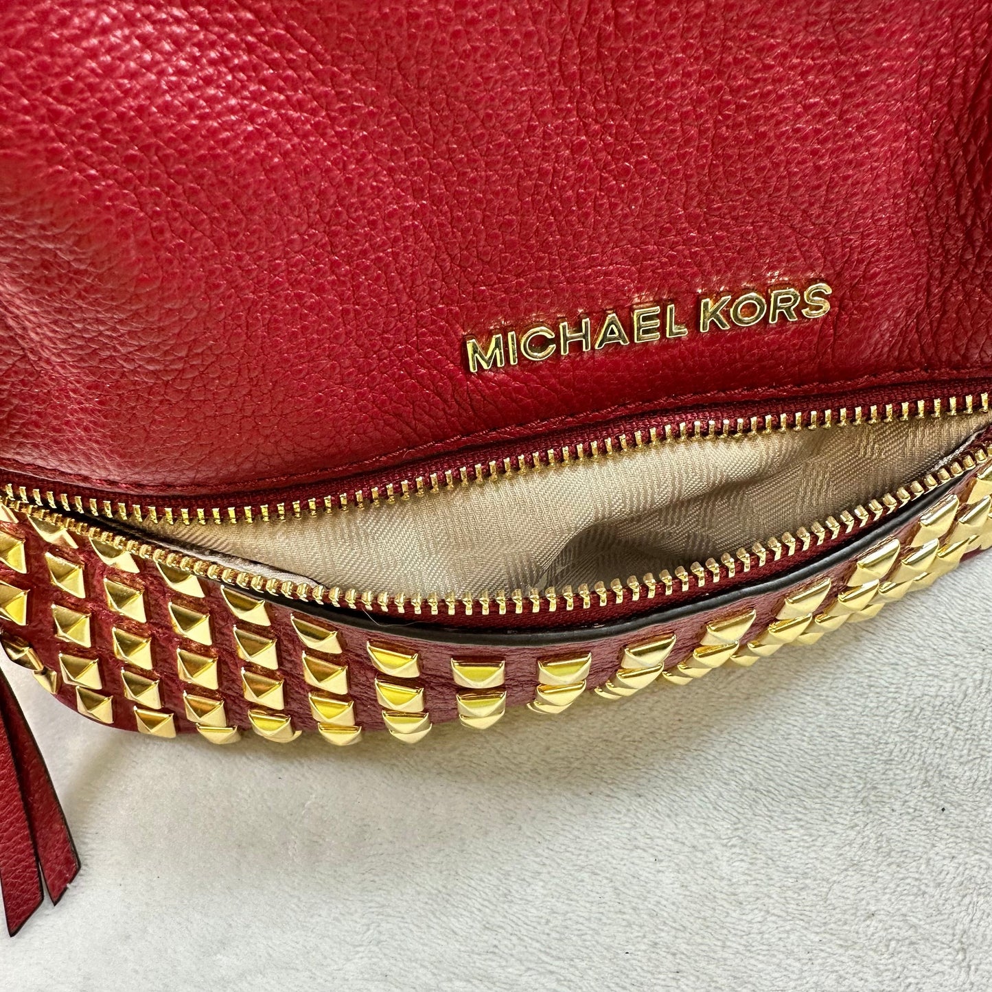 Backpack Designer By Michael Kors, Size: Medium
