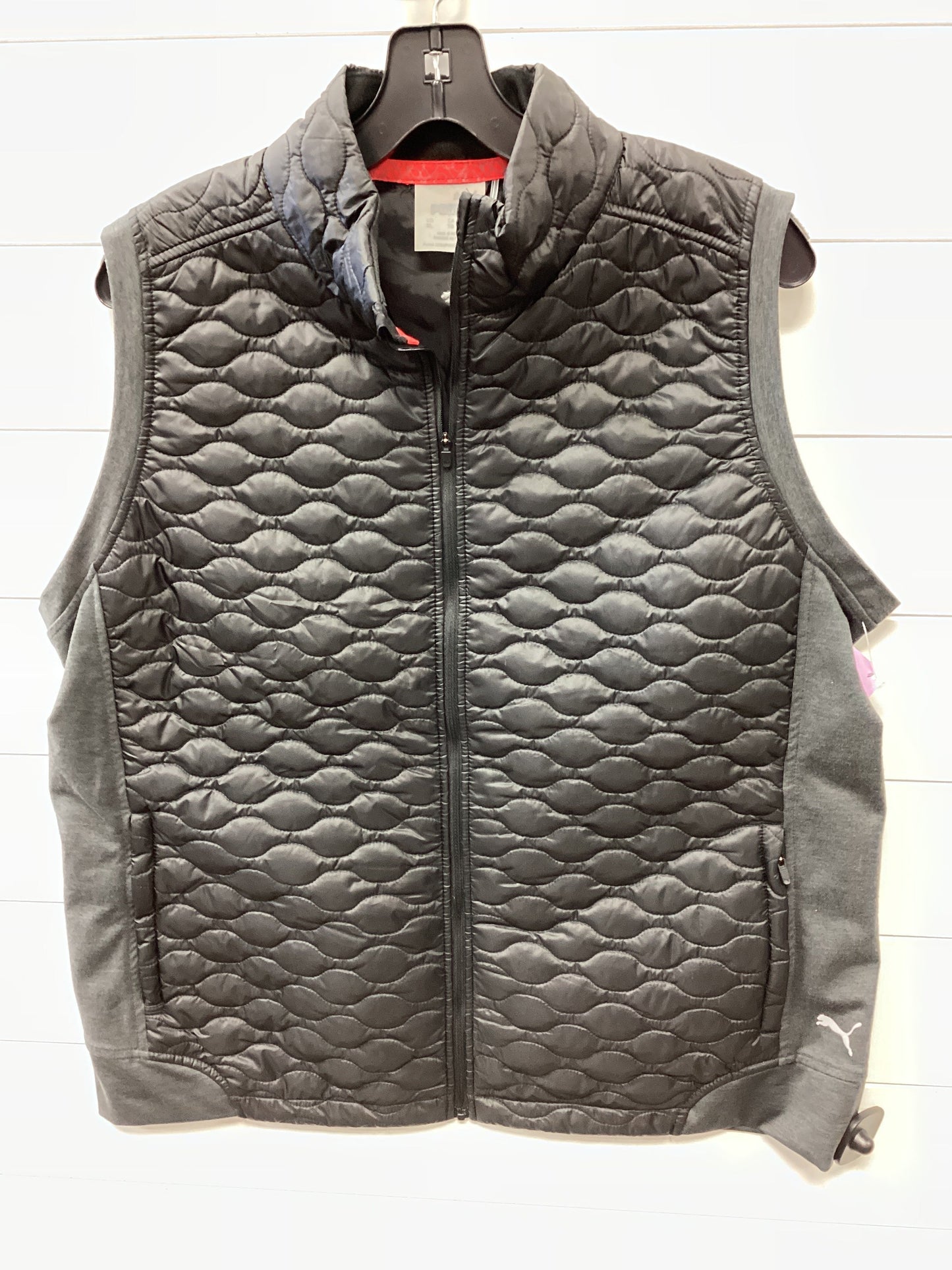 Vest Other By Puma In Grey, Size:Xl