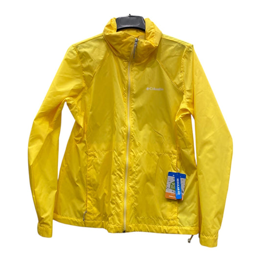 Coat Raincoat By Columbia In Yellow, Size:Xl